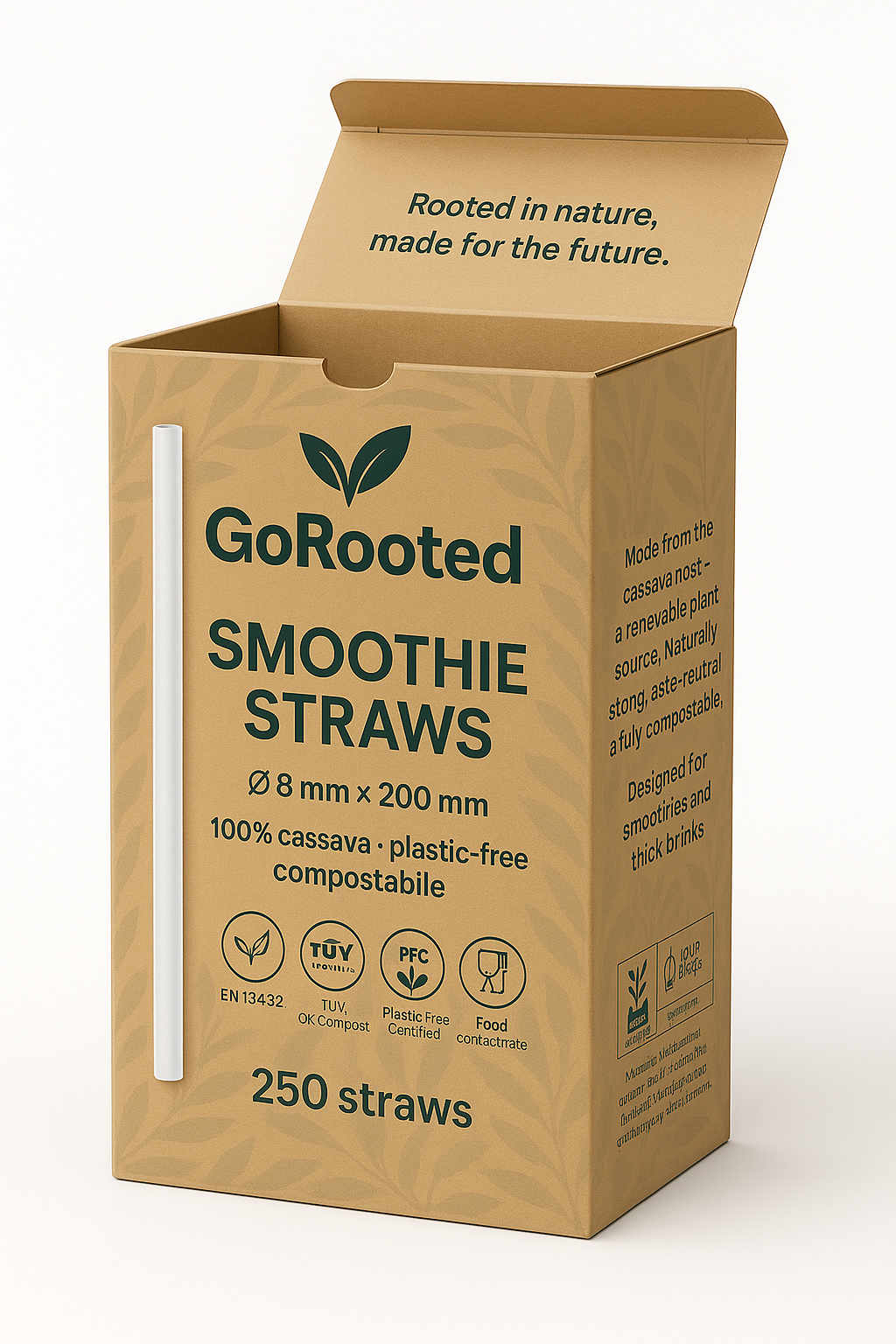 Rijstrietjes verpakking concept